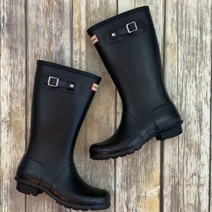 🌻🌻Kids Hunter Rain Boots in Black